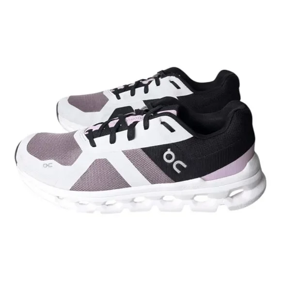On Running Women's Athletic Shoes - Black and Gray - Picture 3 of 16